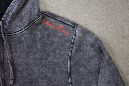 Stealth Classic Hoodie - Mineral Wash Black