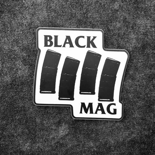 Black Mag Sticker