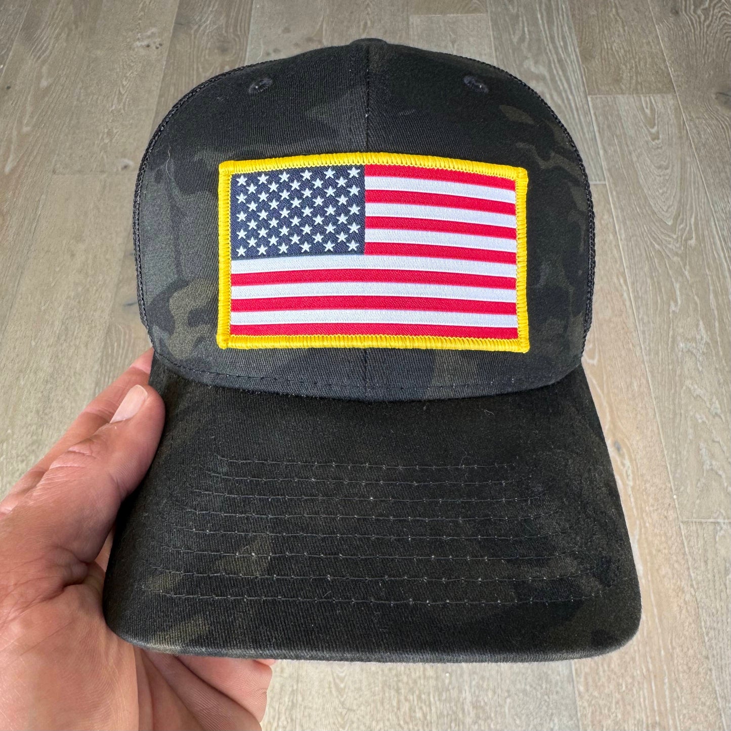 Shift Trucker Hat - Black Multicam